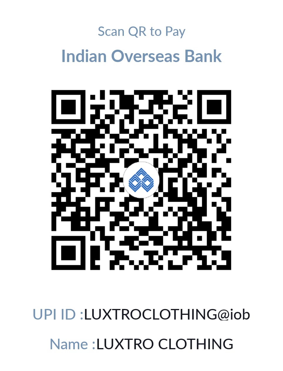 Payment QR Code